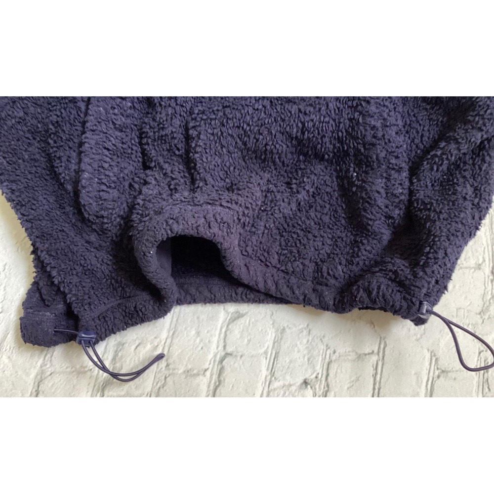 FP Movement Hit The Slopes Fleece Pullover Purple Quarter Zip Sherpa Jacket S - Picture 4 of 6